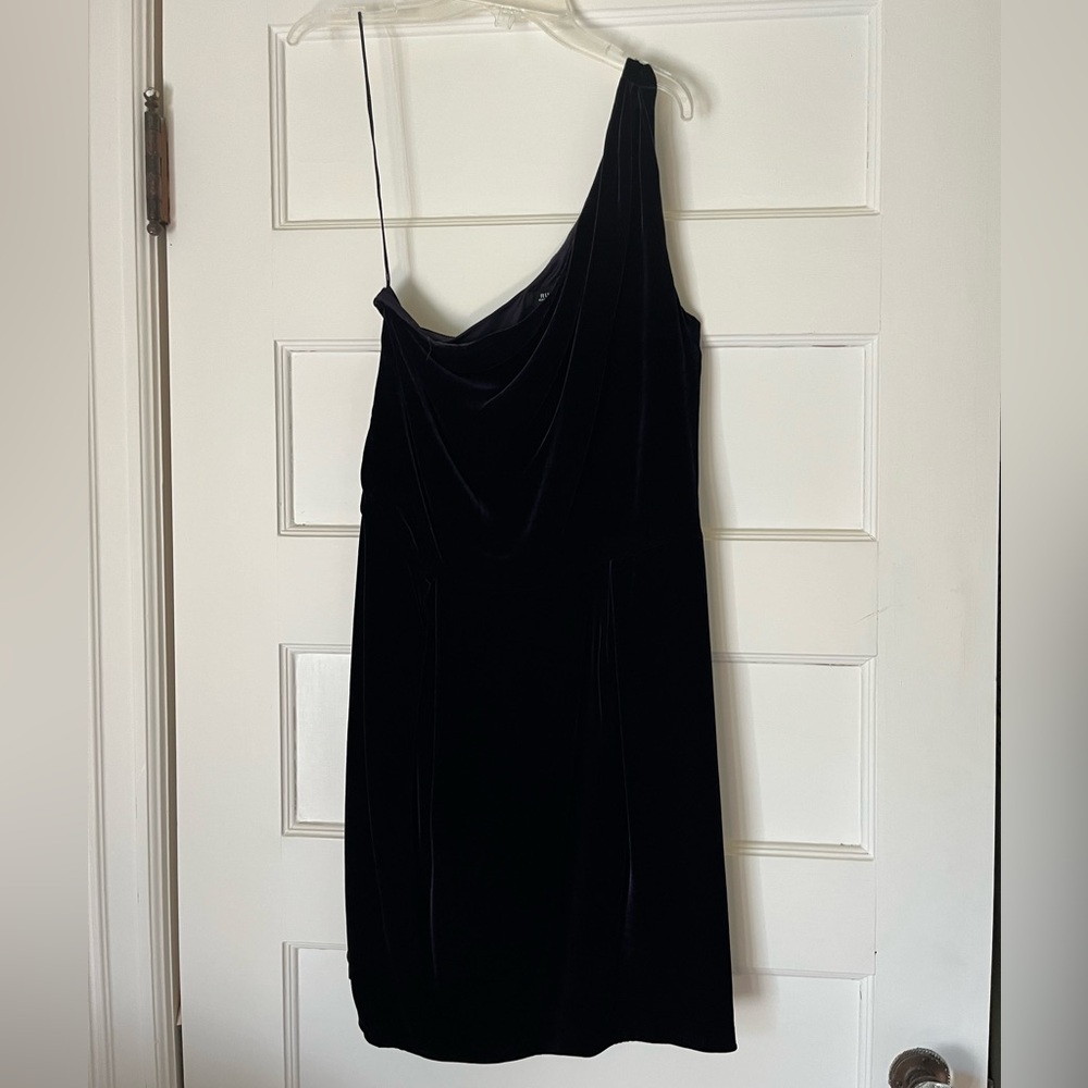 Ralph Lauren Black One-Shoulder Dress